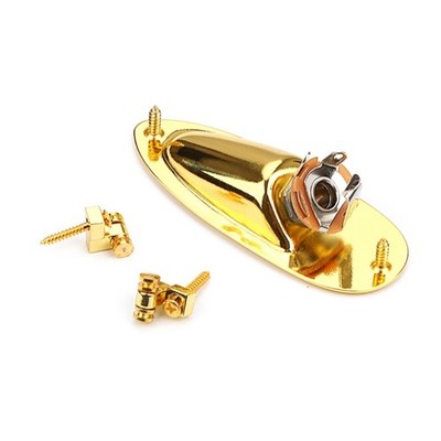 Loaded Style 1/4 Inch with Screws for Mono Electric Guitar Replacement Part