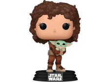 Figura Funko Pop! - Star Wars : Peli Motto & Grogu, Vinilo, 10 cm