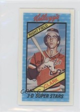 1980 Kellogg's 3-D Super Stars Jack Clark #57 0b5
