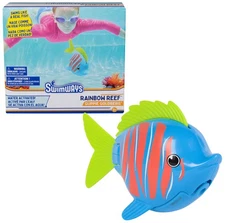 SwimWays Rainbow Reef Fish Toy, Kids Swimming Accessories  Water Toys, Learn ...