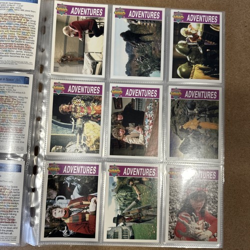 DR WHO - Cornerstone Series 2 - Complete VINTAGE Base Set (110 cards) - 1995 - Picture 7 of 24