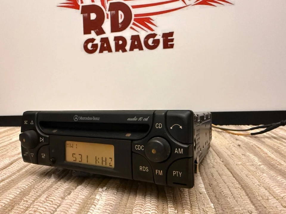 Original Mercedes Audio 10 CD MF-2199 Car RDS Radio OEM - Bild 3 von 4
