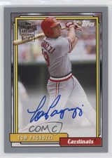 2020 Topps Archives Fan Favorites Silver /99 Tom Pagnozzi #FFA-TP Auto 0yq9