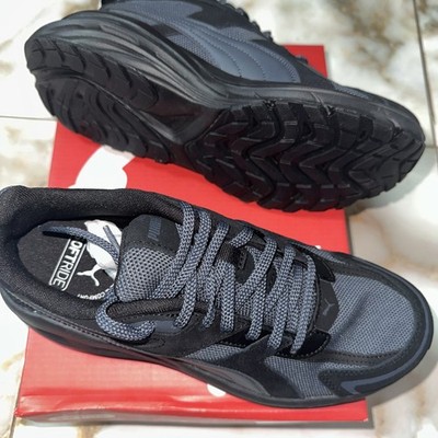 Size 8- Puma Hypnotic LS Black Strong Grey