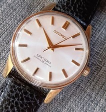 Betrieb bestätigt Seiko King Seiko zweites Modell Vintage mechanische Uhr