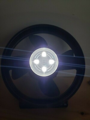 Coleman CPX 6 Lighted Tent Fan with Stand 2000016505 | eBay