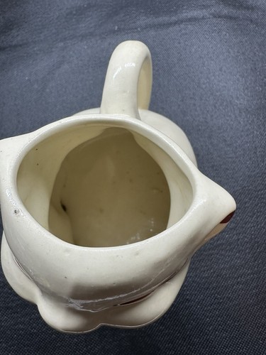 Vintage Exquisite Shawnee Pottery Cat Milk Creamer Pitcher, Cat Lovers Special - Picture 6 of 8