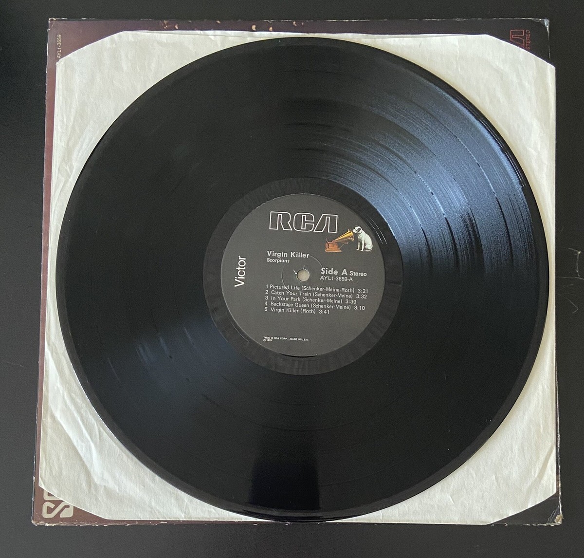 Scorpions ‎– Virgin Killer 1977 RCA Vinyl LP /Used / VG/ VG+ | eBay