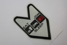Eat Sleep JDM 2 Decal Sticker