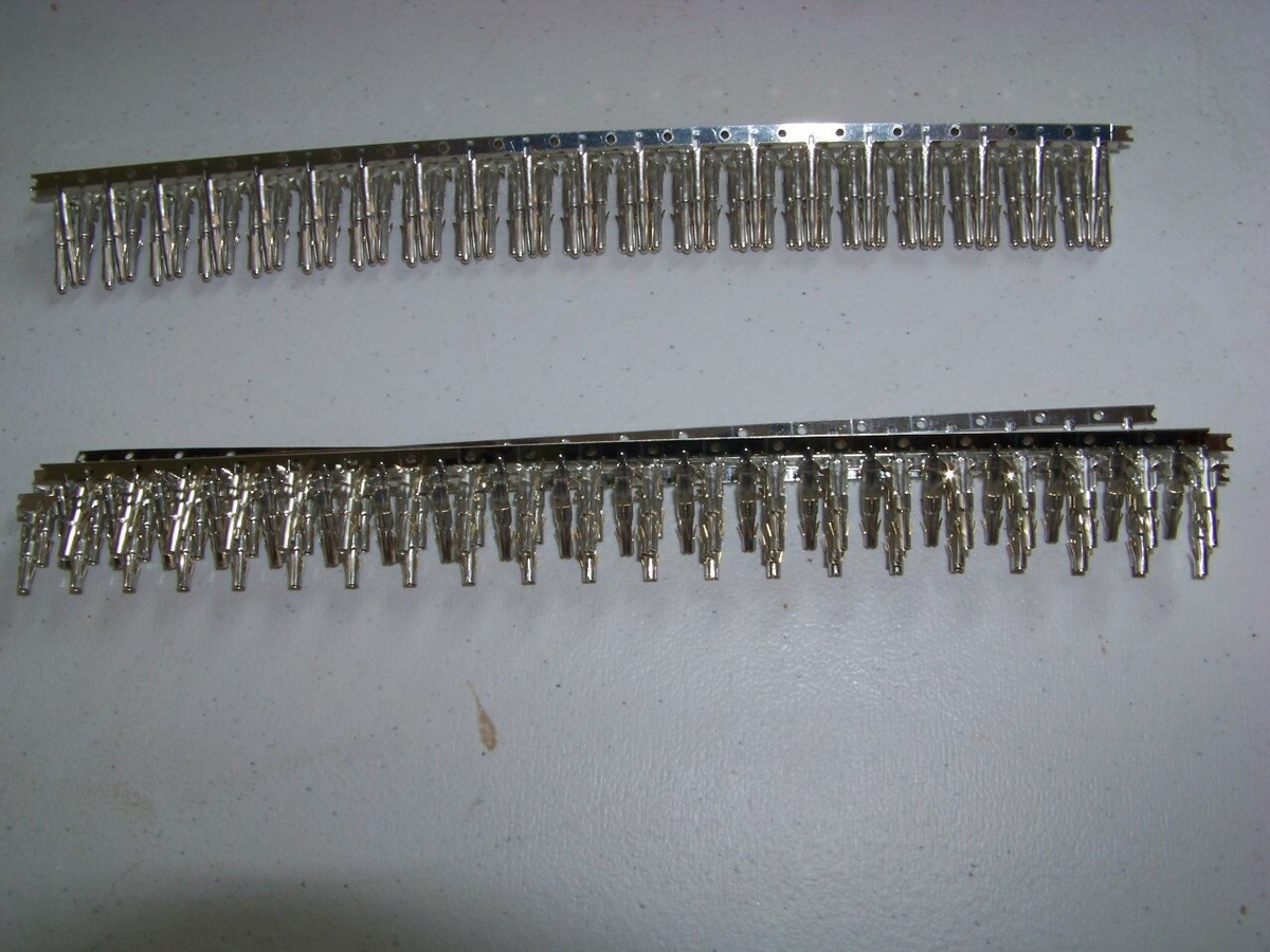 Lot of 100 YAZAKI YPC 7115-1330P FEMALE & 7113-2200P MALE Crimp