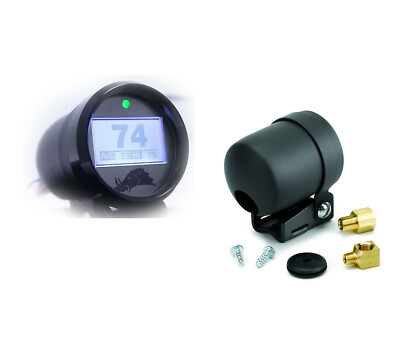 Razorback 3.0 Black Infrared CVT Belt Temperature Gauge With AutoMeter Mount
