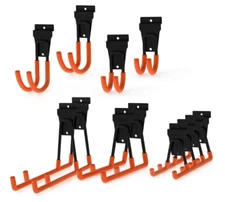 Heavy Duty Slatwall Hooks for Garage, Tools, Ladders & Bulk Storage Items