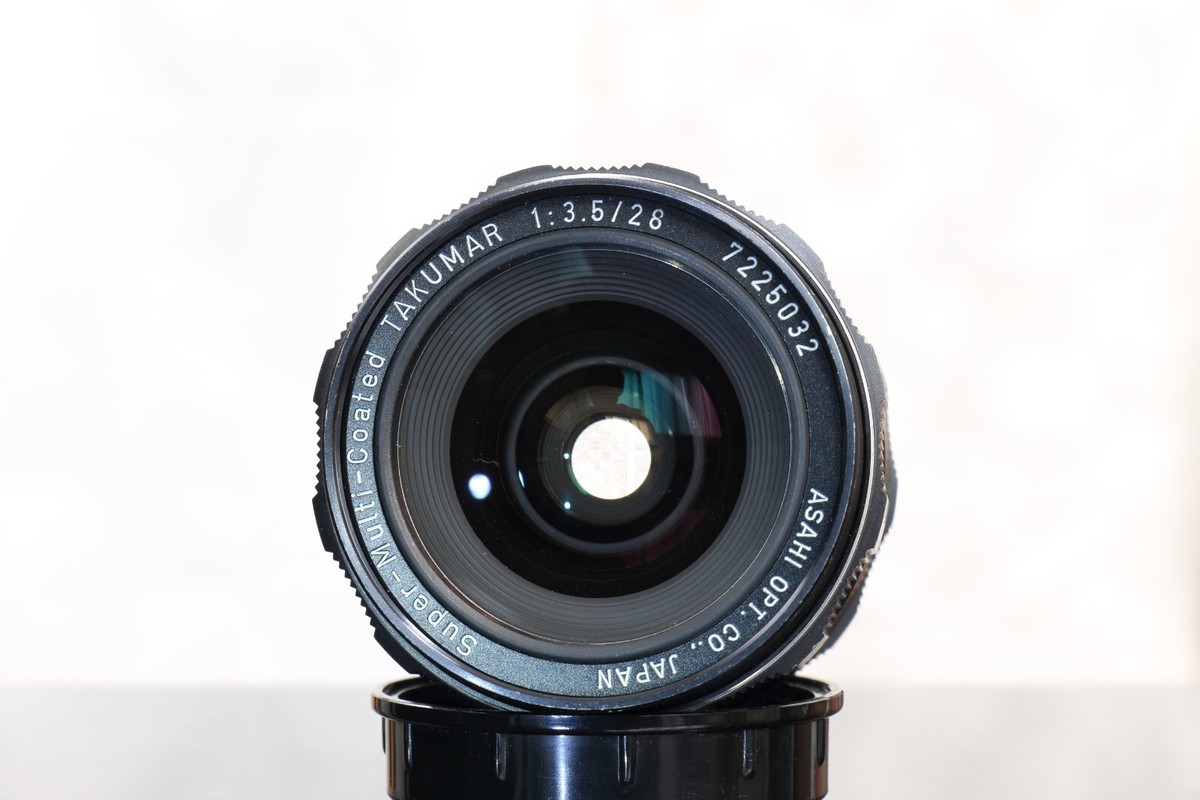 Pentax Spotmatic SPF Film Camera SMC Takumar 28mm F3.5 MF Pentax Spotmatic SPF Film Camera SMC Takumar 28mm F3.5 MF