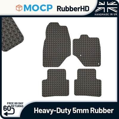 5mm Heavy-Duty Rubber Car Mats to fit Vauxhall Grandland 2024-present