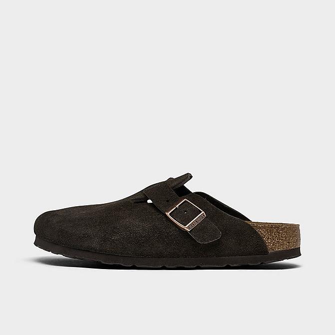 WOMEN'S BIRKENSTOCK BOSTON SOFT FOOTBED CLOGS MOCHA 660463 200
