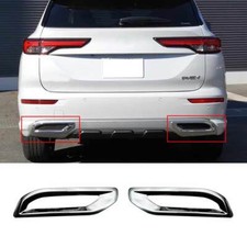 Abs Chrome Rear Bumper Frame Cover Trim For Mitsubishi Outlander 2022 2023 2024