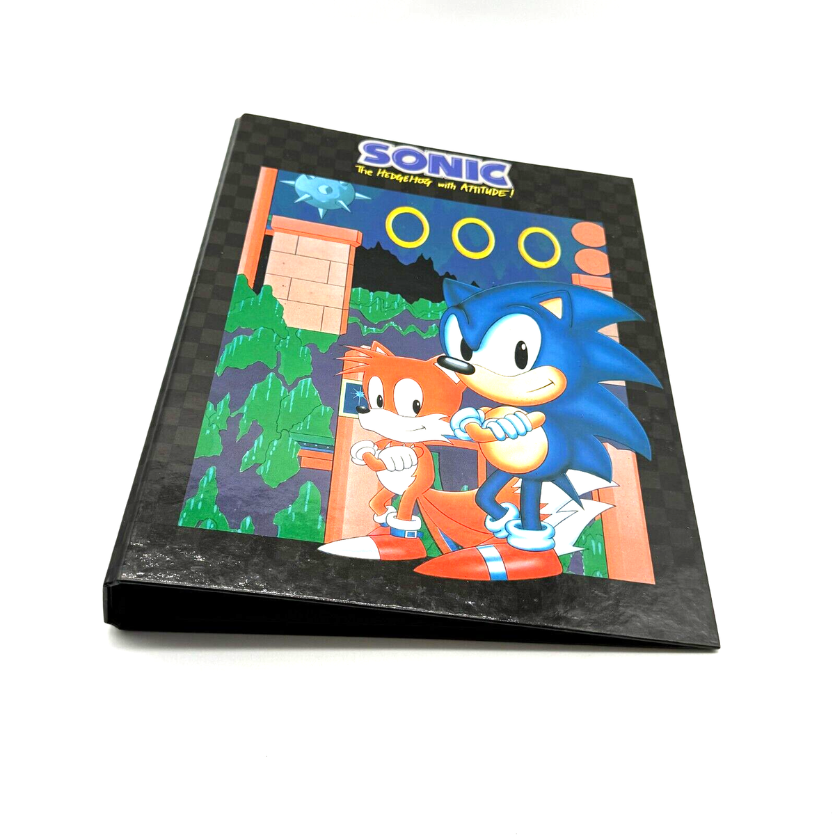 Sega Enterprises Sonic The Hedgehog With Attitude Folder Binder