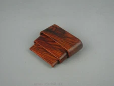 display base Chinese red hard wood rosewood carved 1 set 3 PC WOODEN samll stand