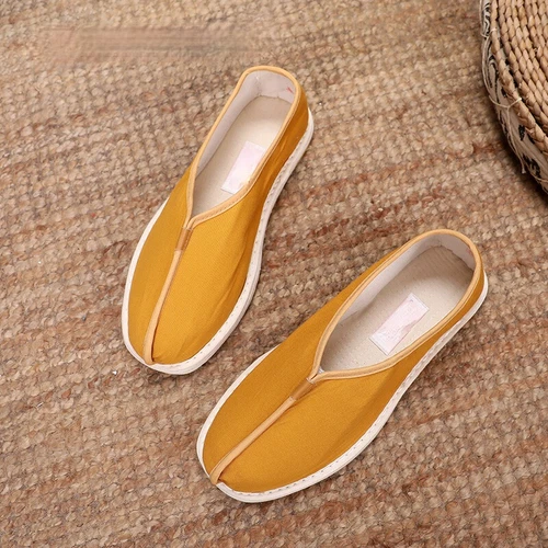 Handmade Buddhist Monk Shaolin Shoes Tai Chi Kung Fu Martial Art Sneakers - Picture 3 of 21