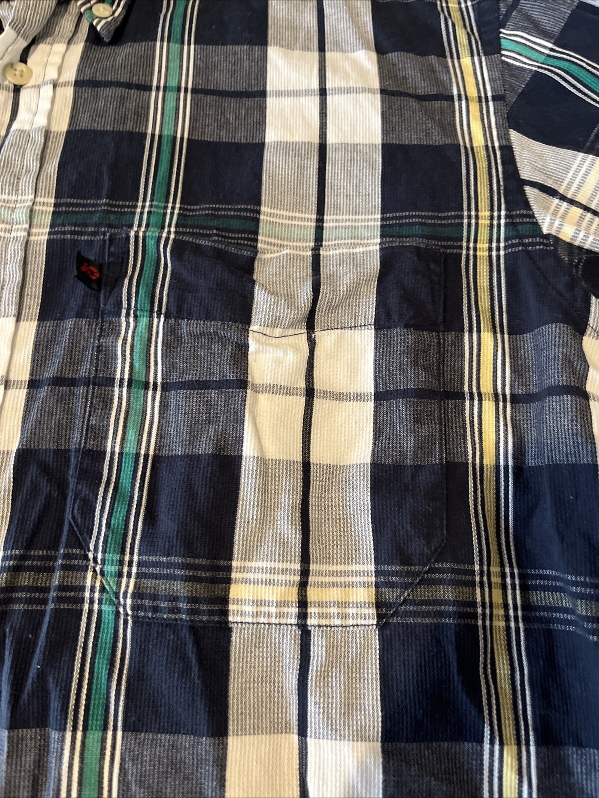 Authentic Pendleton Short Sleeve Plaid Button Shi… - image 2