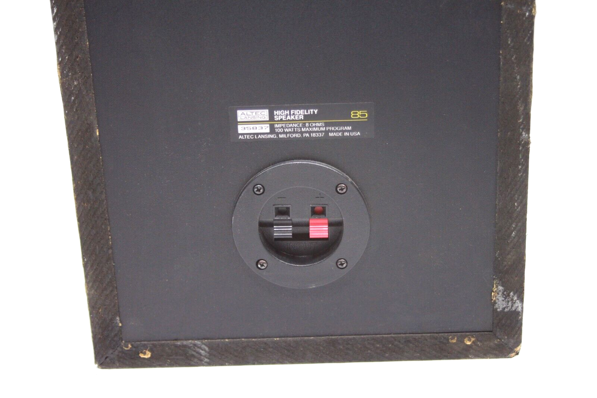 Single Altec Lansing High Fidelity Speaker 85 8 Ohms 35837 Single Altec Lansing High Fidelity Speaker 85 8 Ohms 35837