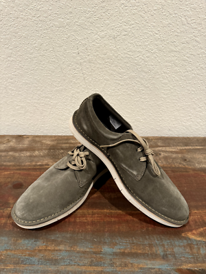 Clarks Forge Vibe Oxford Mens Size 11.5M OliveGreen Suede  display picture 2