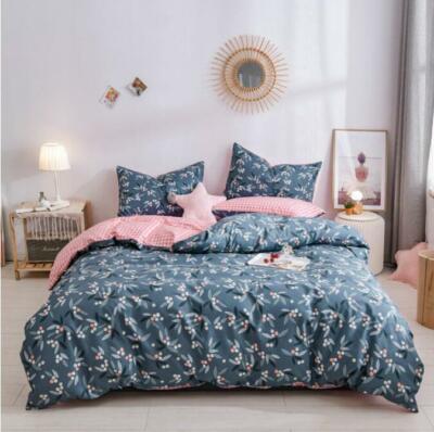 3D Bougainvillea ZHUC3303 Bett Kissenbezüge Decke Bettdecke Abdeckung Set