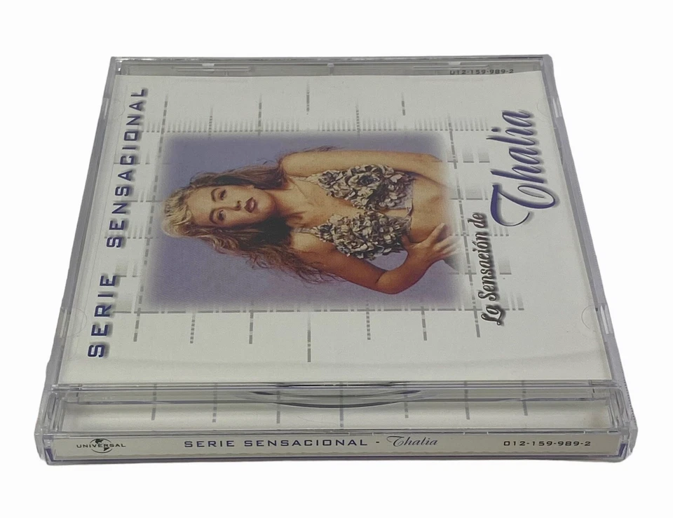 Thalía: La Sensaeión de Thalia (CD, 2000, Universal Music) Latin New Sealed Rare Foto 3 de 4