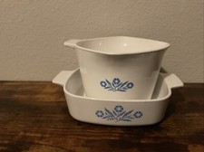 Vintage Authentic Corning Ware Cook Ware Set