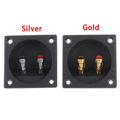 1Pc 50mm Round Cup Subwoofer Plug Car Stereo Speaker Box Terminal ConnectoO^$r
