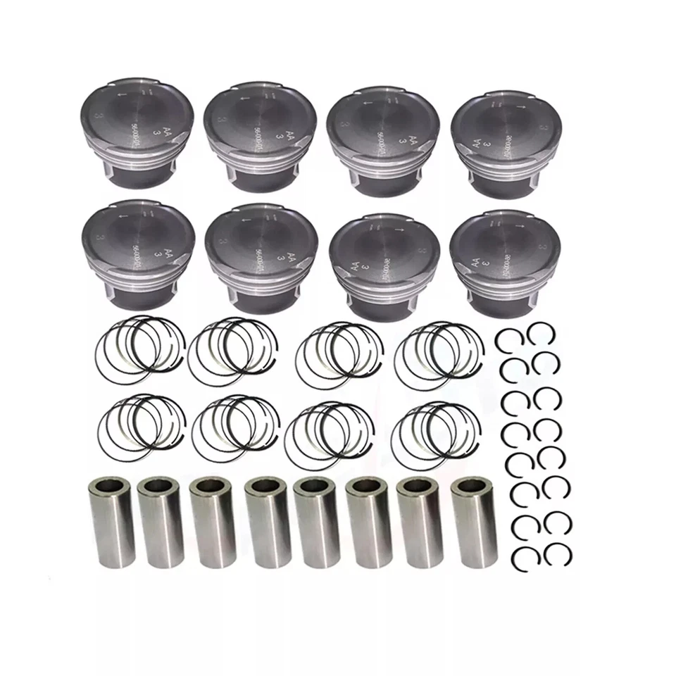 Head Gasket Set Piston Kit Timing Chain Kit For 05-09 Land Rover 4.4L 448PN - Image 2 of 4