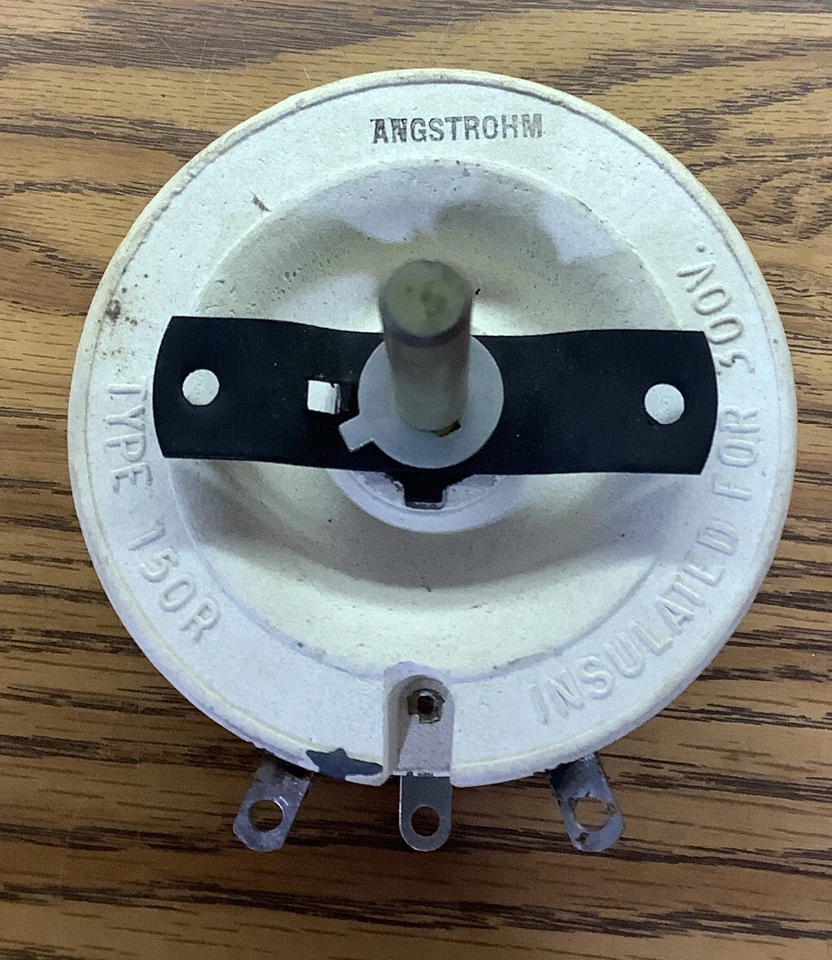 ANGSTROHM RELIANCE PRECISION 150R RHEOSTAT RESISTOR - Image 2 of 4