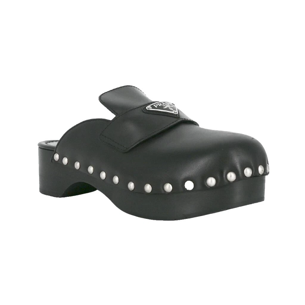 PRADA Leather Upper Comfort Shoes for Women