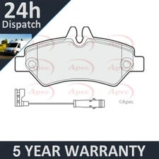 Fits VW Crafter 2006-2016 Mercedes Sprinter 2006- Purevue Rear Brake Pads Set #1
