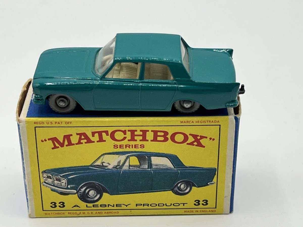 MATCHBOX 　No.33 FORD ZEPHYR Ⅲ Matchbox regular wheels No33 Ford Zephyr III. | eBay UK
