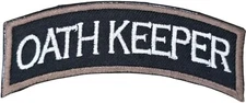 OATHKEEPER BIG NAME TAG ROCKER ARC TAB GAME OF THRONES HOOK SWAT TACTICAL PATCH
