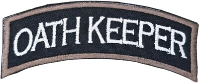 OATHKEEPER BIG NAME TAG ROCKER ARC TAB GAME OF THRONES HOOK SWAT ...