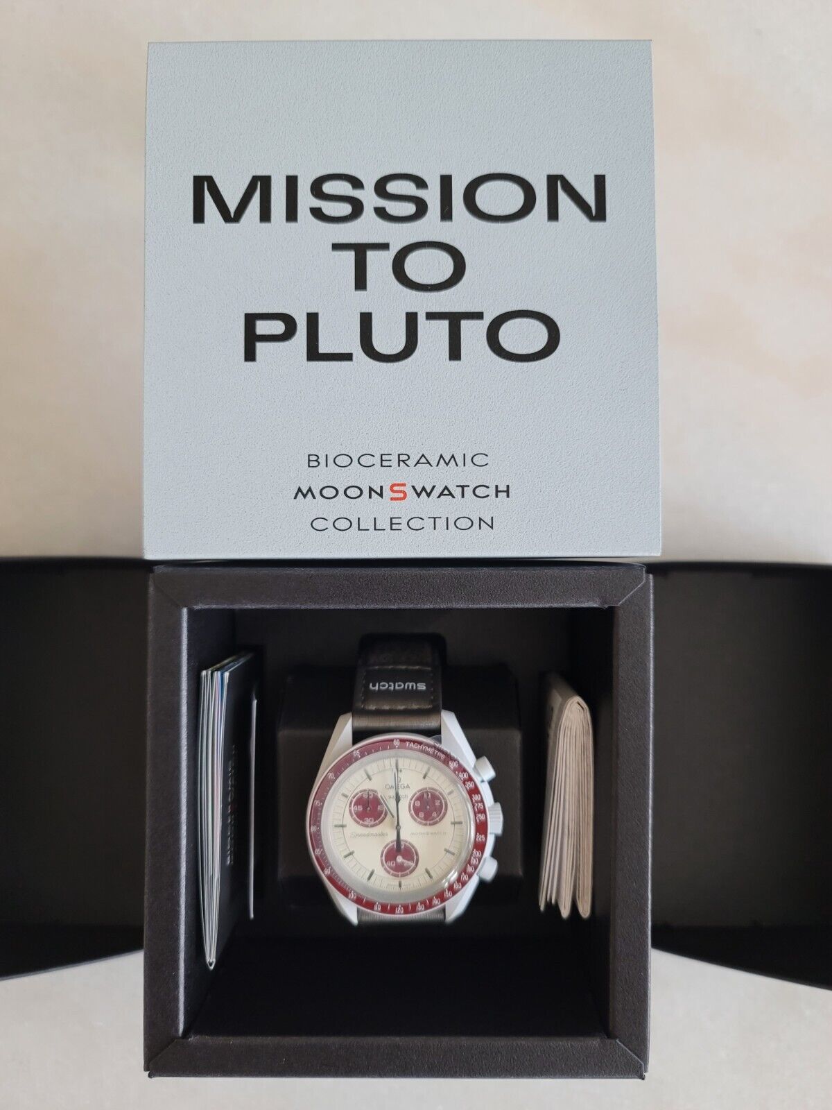 BRAND NEW | Swatch X Omega Bioceramic MoonSwatch: Mission to Pluto  (SO33M101)