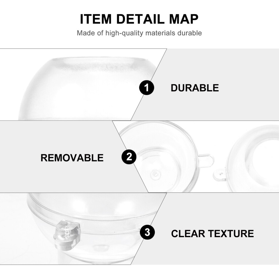 Reusable Candle Mold Aroma Clear Molds Ball Candles Making Supplies eBay