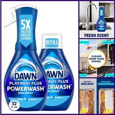 Dawn Powerwash Spray, Dish Soap, Dishwashing Liquid, Cleaning Supplies, 32 Fl Oz 0.48 per fl oz