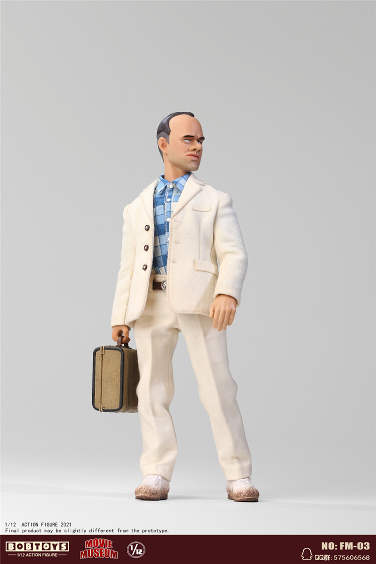 BOBTOYS 1/12 Good Guy Forrest Gump FM-03A Action Figure In Stock