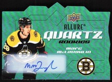 2022-23 Upper Deck Allure Quartz RC Auto Marc McLaughlin Boston Bruins #SF-18
