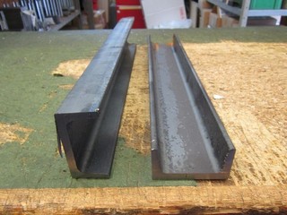 2 U Profil Stahl 60mm x 30mm WS 6 5mm E235JR L 395 385mm Neu7