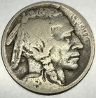 1915-S Indian Head BUFFALO NICKEL. VG Very Good 5c US Coin Key Date  -3716