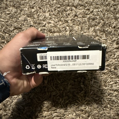 Lexar Professional, SL100 Pro, 500GB, USB, 3.1, tragbar, Solid-State Drive - Bild 2 von 3