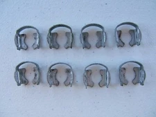 Set Of 8 -  ACDelco OEM GM 17111800 Fuel Injector Retainers Holder Clips