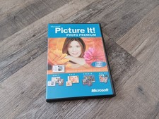 Microsoft Picture It Photo Premium Version 9.0 For Windows PC CD ROM 2003