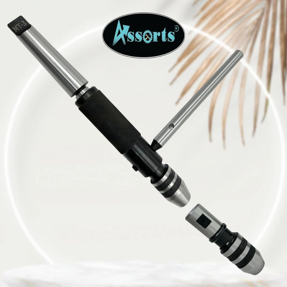 Насадка на резьбу и нарезку резьбы токарный станок хвостовой приклад держатель набор (MT3) - Изображение 3 из 4