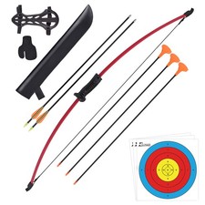 36.5" Archery Recurve Bow Arrows Kit for Kids Target Archery Practice Shooting