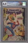 Amazing Spider-Man #57 1968 Marvel CGC 6.5 OW/White Ka-Zar appearance